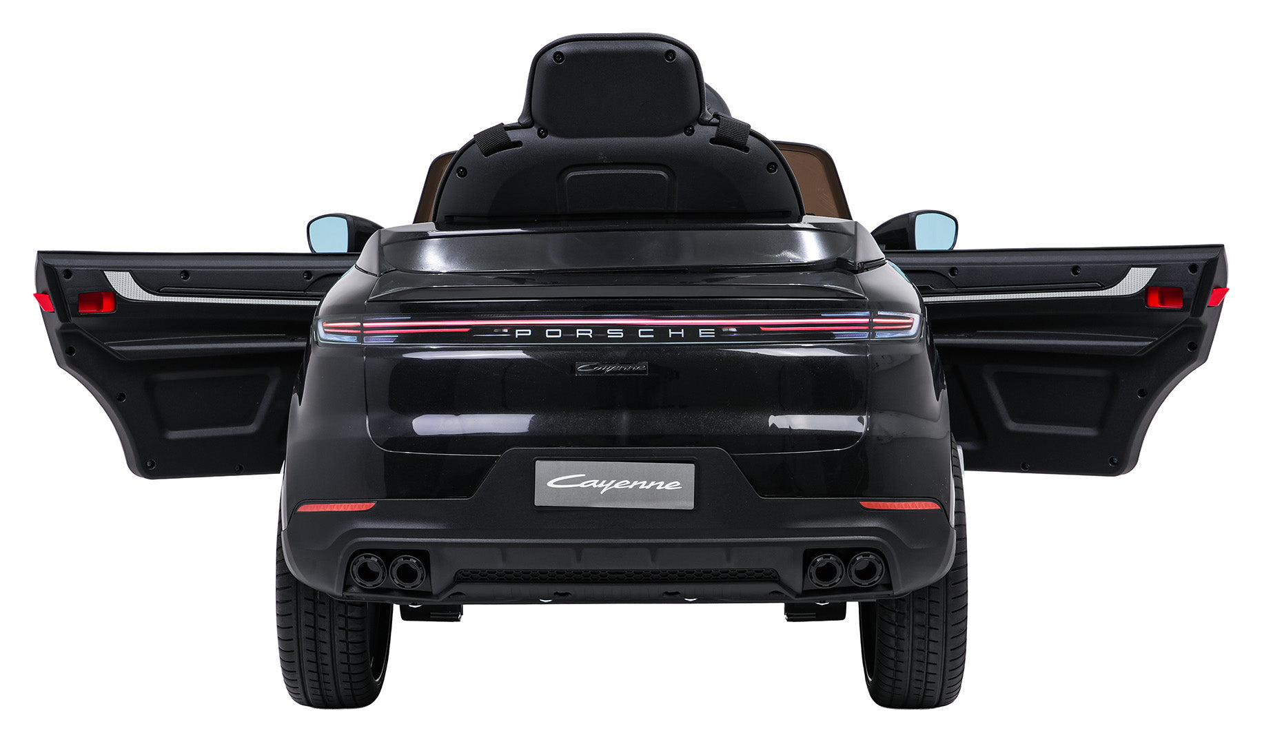 Licencirani auto na akumulator Porsche Cayenne - crni