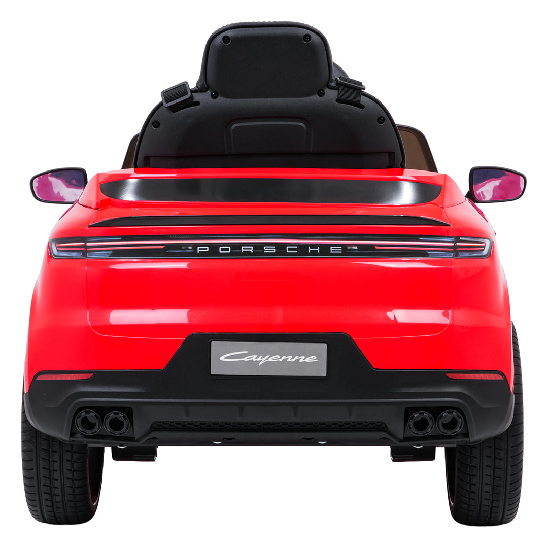 Licencirani auto na akumulator Porsche Cayenne - crveni