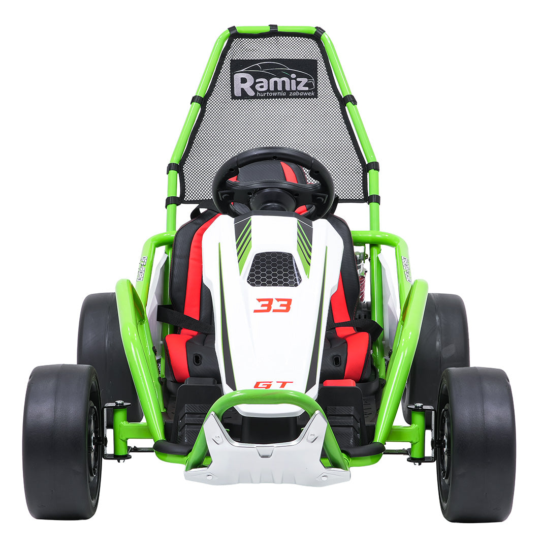 Go-Kart na akumulator TORNADO Drift - zeleni