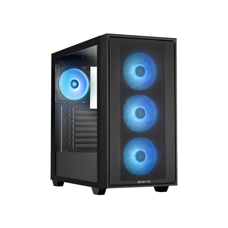 Chieftec GS-03B-OP računalno kućište Midi Tower Crno