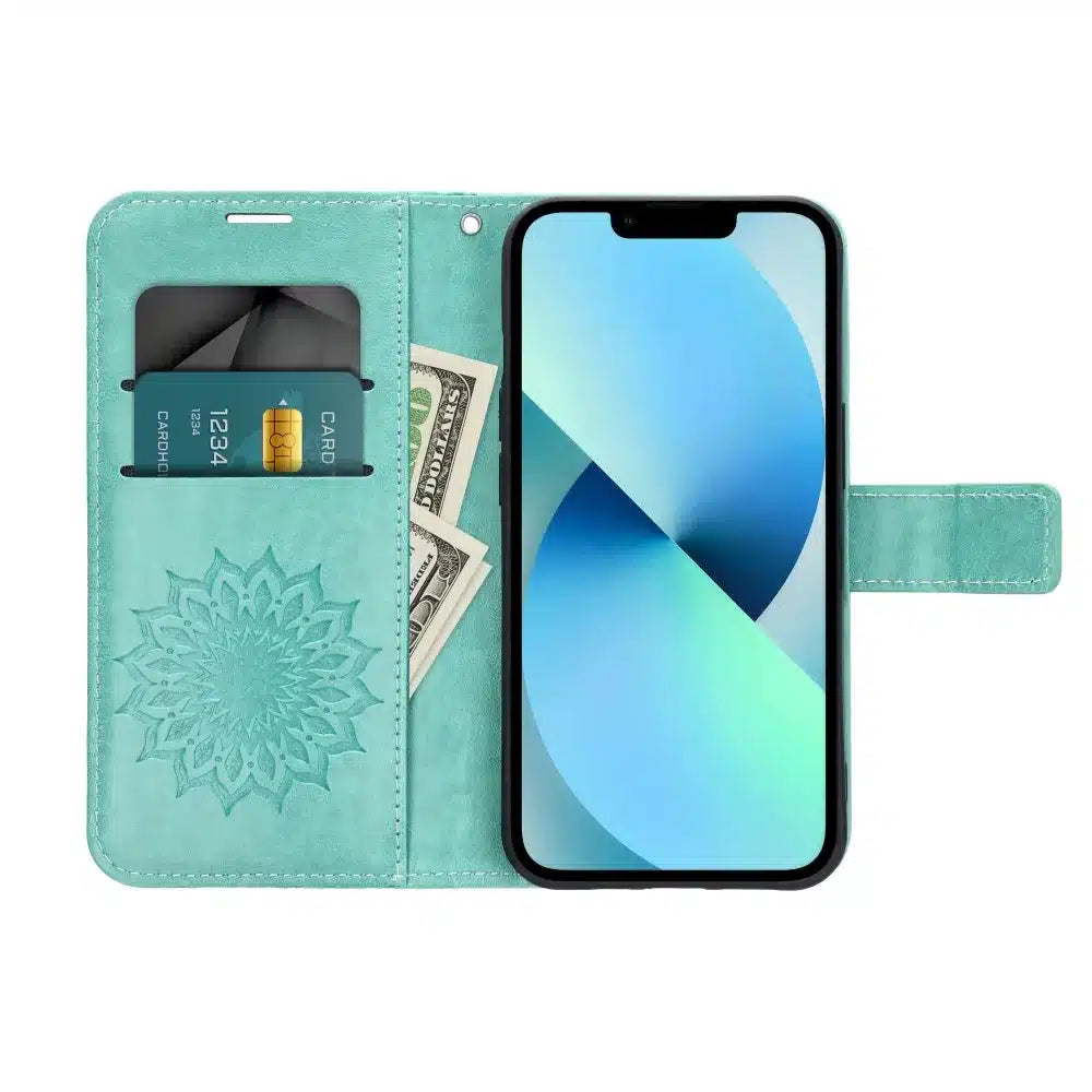MEZZO Book case preklopna torbica za SAMSUNG GALAXY A16 5G mandala green