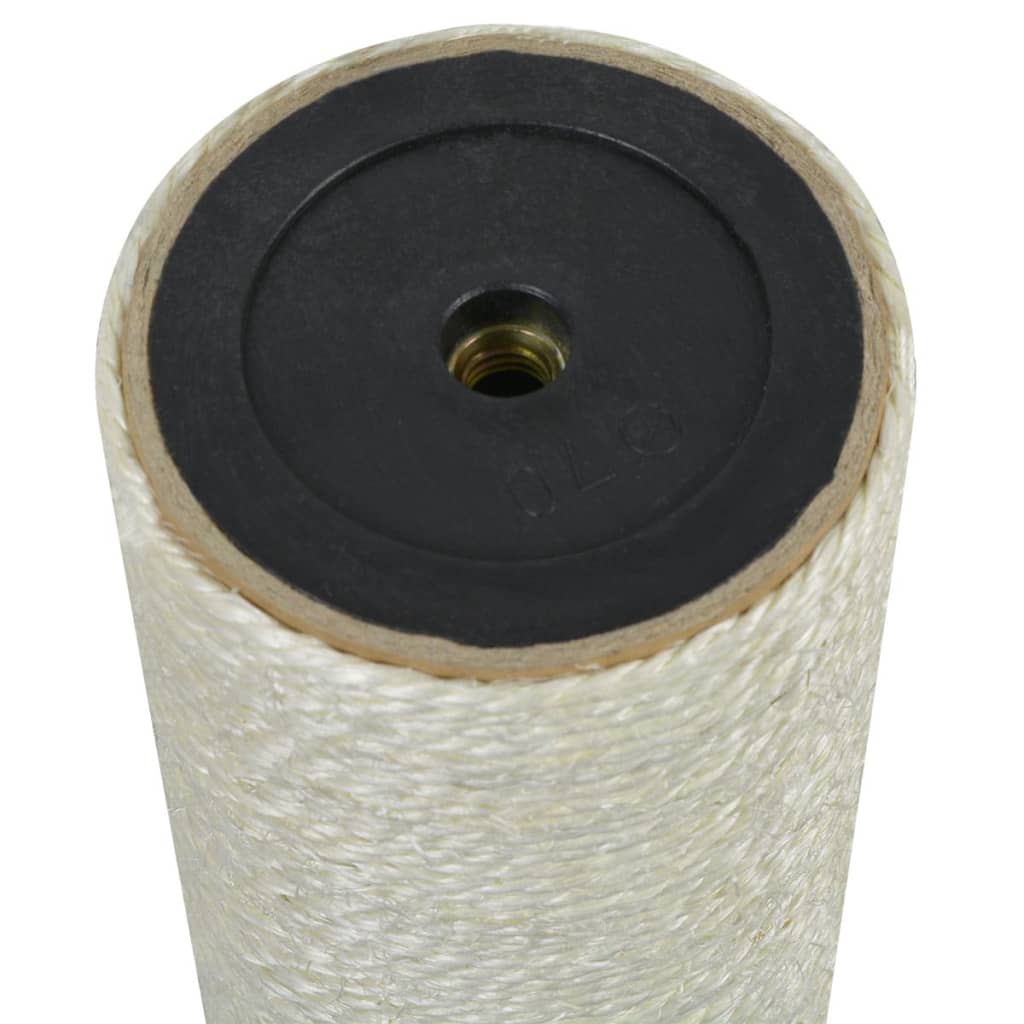 Grebalica za mačke 8 x 30 cm 10 mm bež