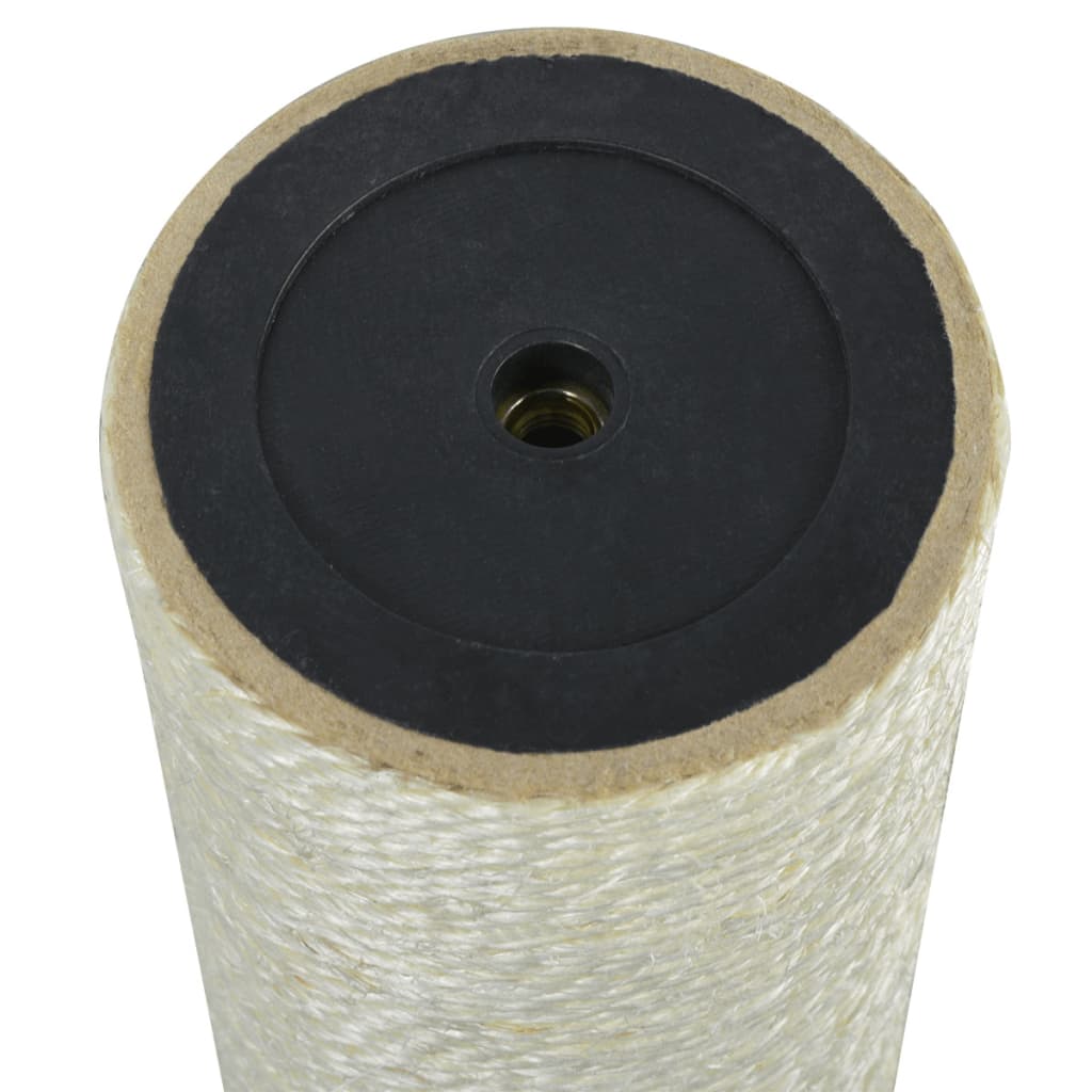 Grebalica za mačke 8 x 35 cm 8 mm bež