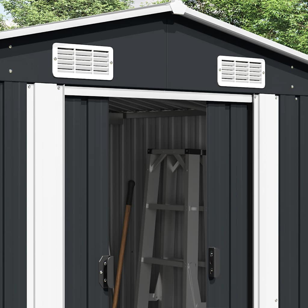 Vrtno spremište 257 x 580 x 181 cm metalno antracit