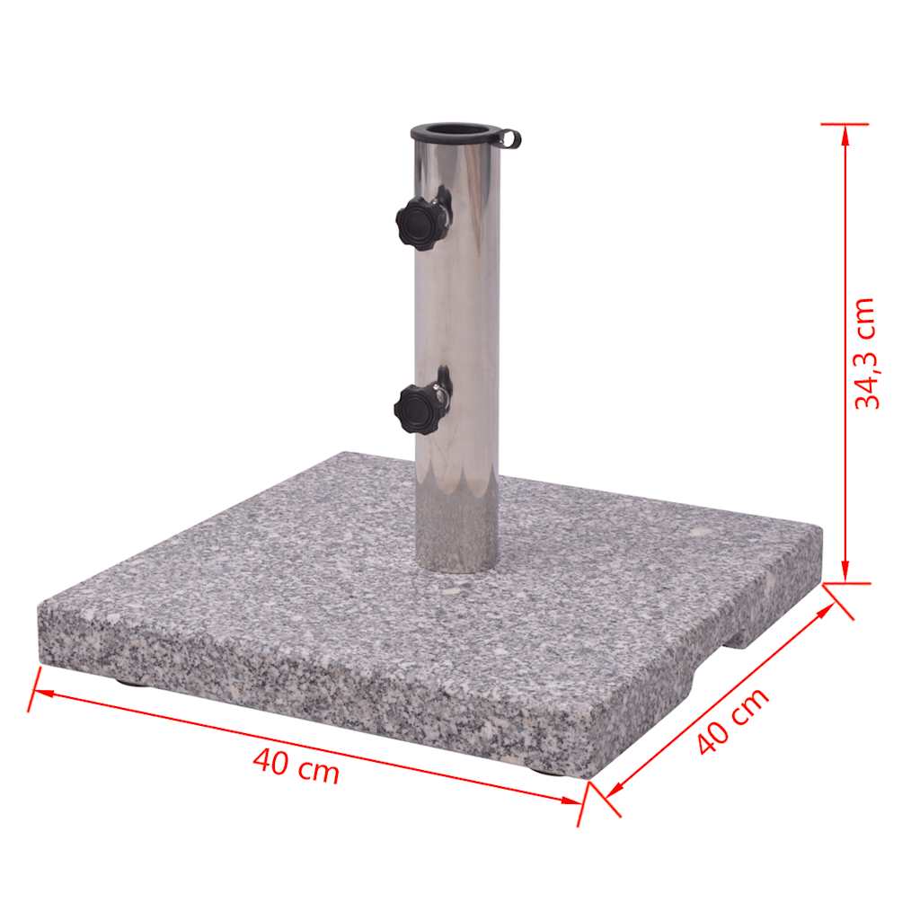 Baza za suncobran,granitna, 20 kg