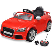 Dječji Autić Audi TT RS s Daljinskim Upravljanjem Crveni