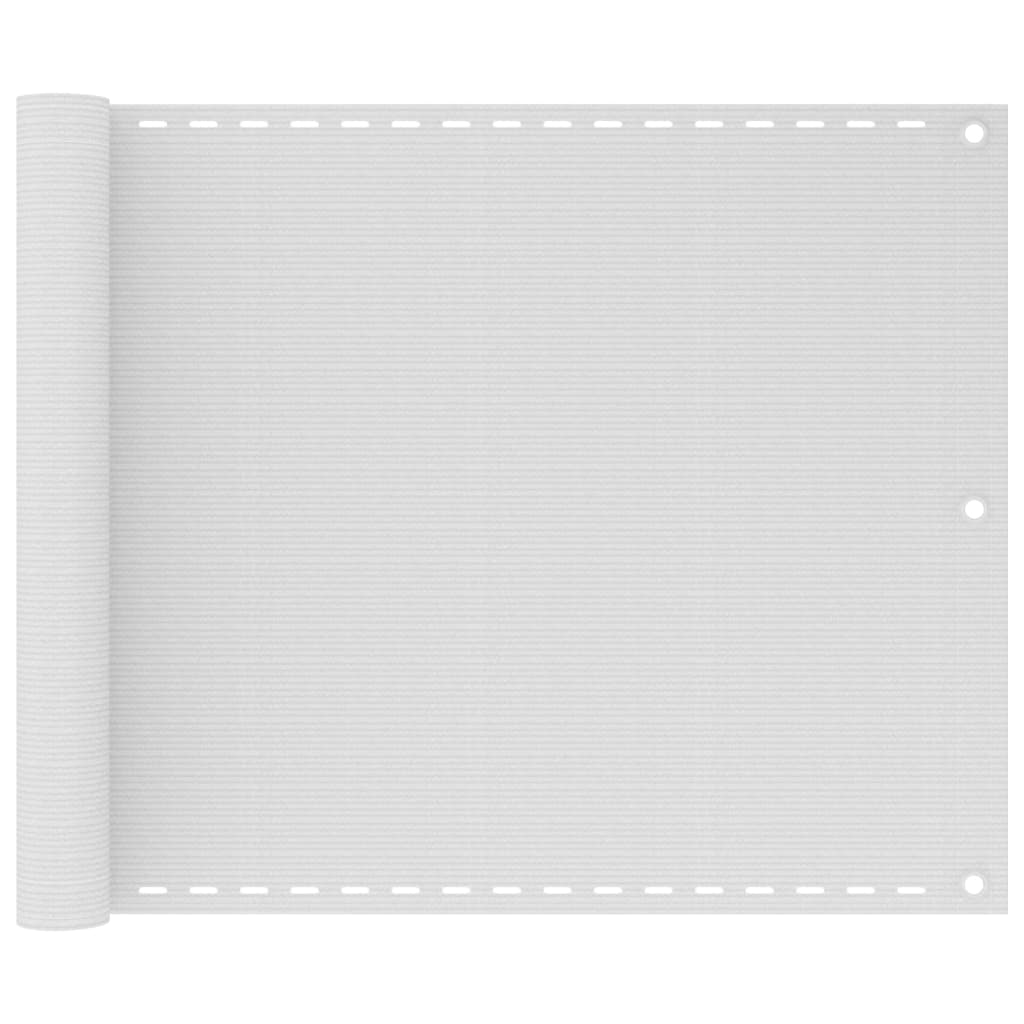 Balkonska Zaštita HDPE 75x400 cm Bijela