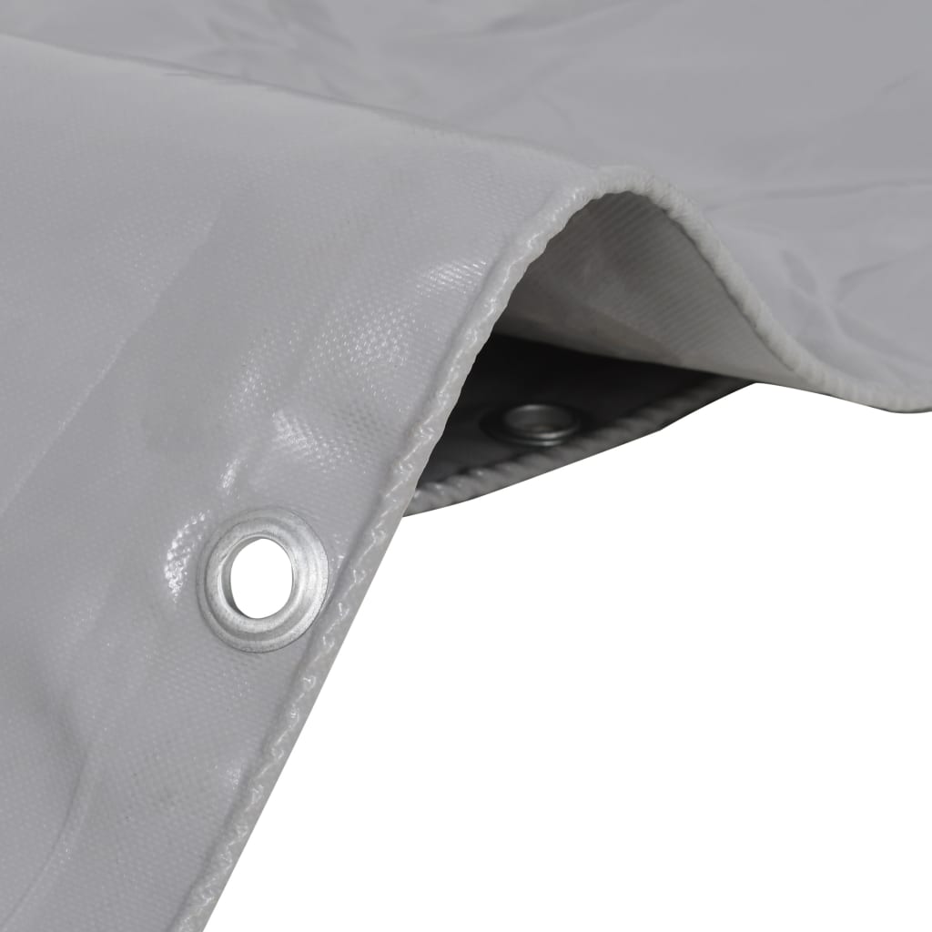 Cerada 650 g/m² 3,5 x 5 m siva