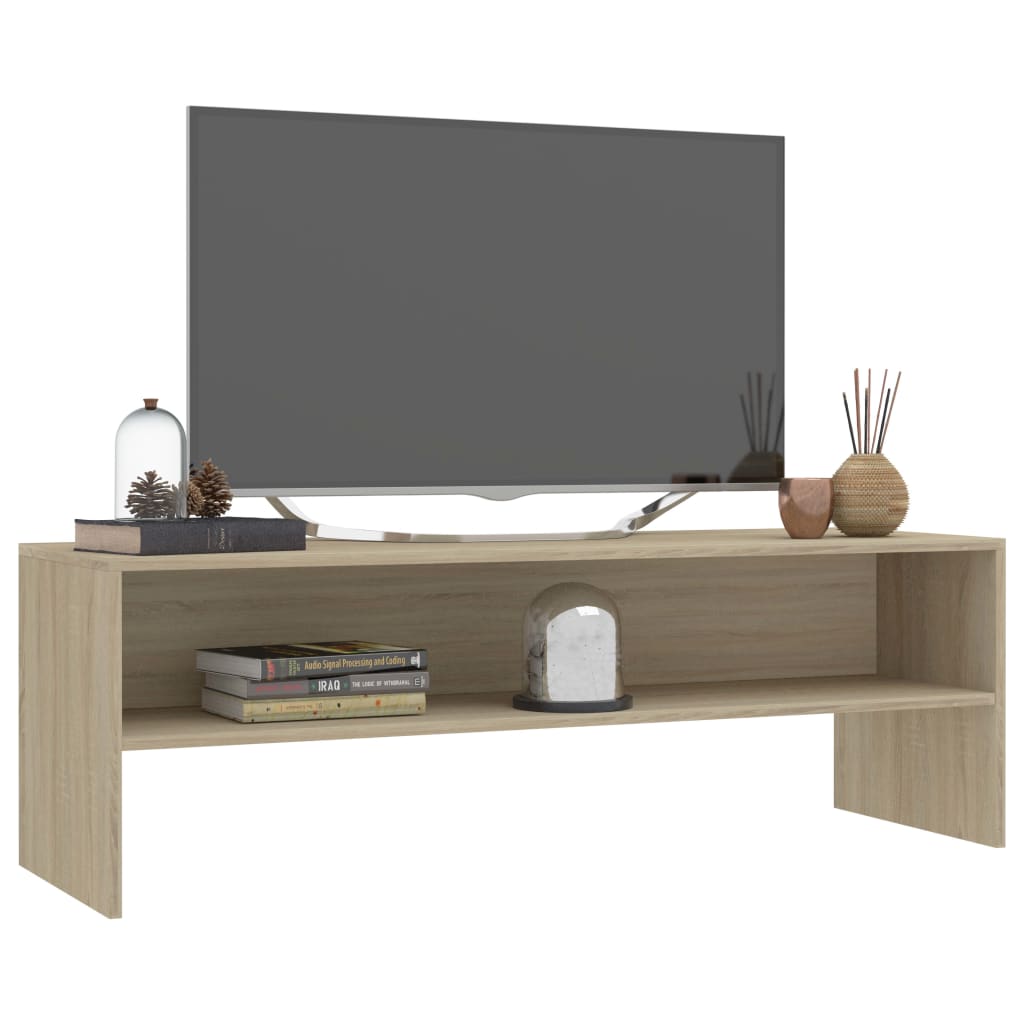 TV ormarić boja hrasta sonome 120x40x40 cm konstruirano drvo