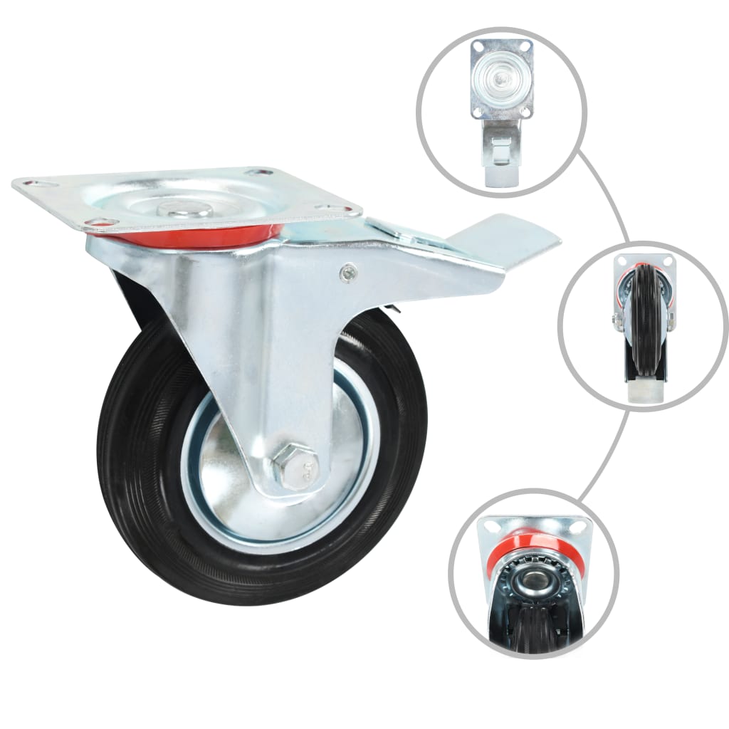 Okretni kotačići 24 kom 160 mm