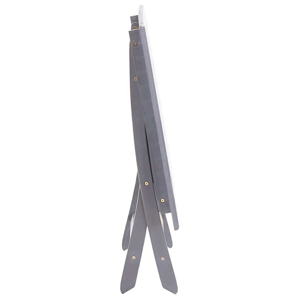 Sklopivi vrtni stol 120 x 70 x 75 cm masivno bagremovo drvo