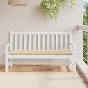 Jastuk za vrtnu klupu bež 150x50x2 cm od tkanine Oxford