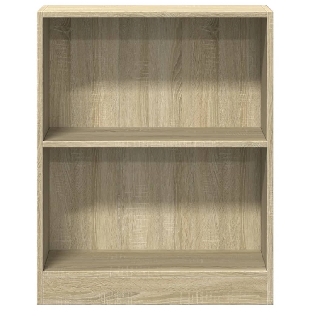 Polica za knjige hrast sonoma 60x24x76 cm konstruirano drvo