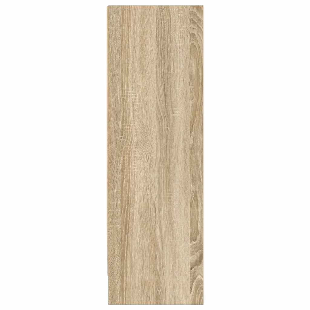 Polica za knjige sonoma hrast 80x24x75 cm izrađeno drvo