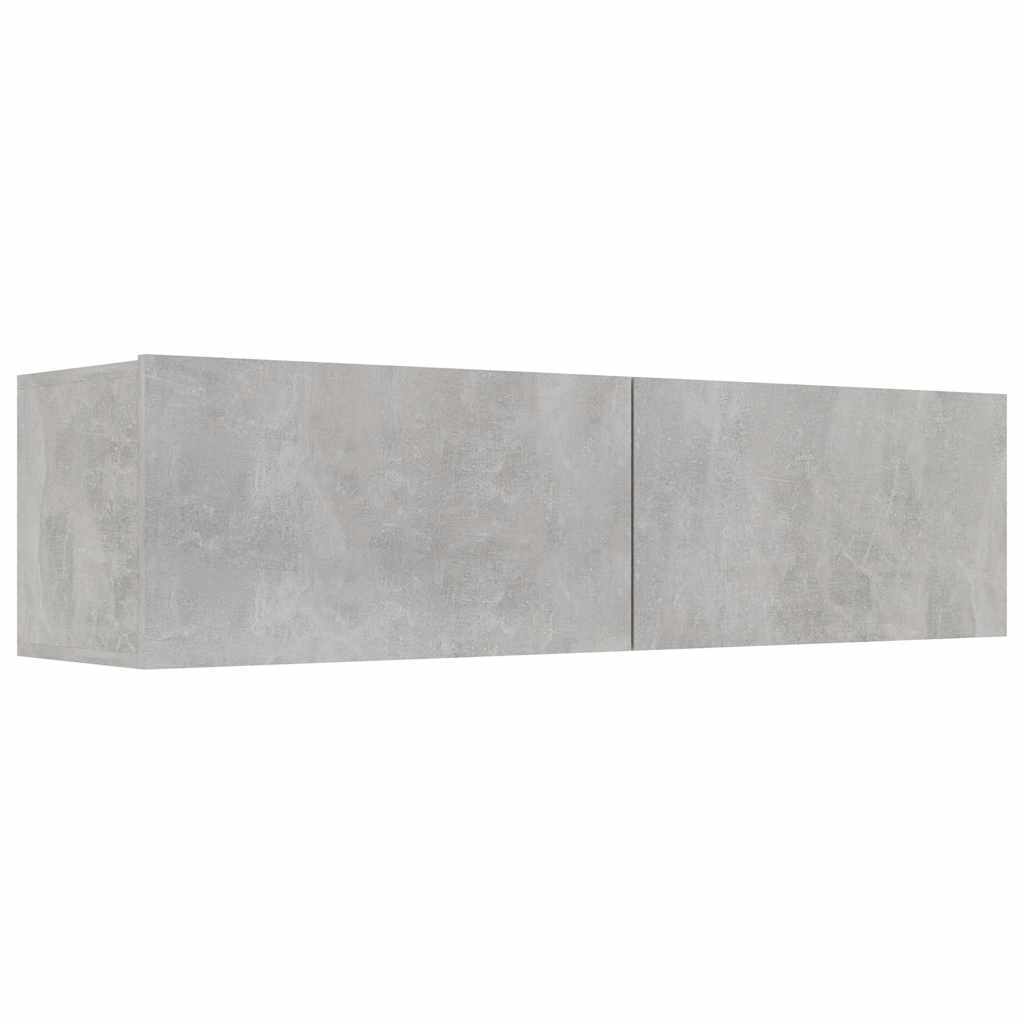 TV ormarić boja betona 120 x 30 x 30 cm od konstruiranog drva