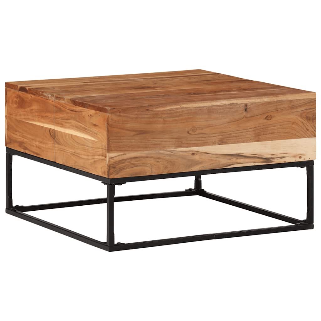 Stolić za kavu 68 x 68 x 41 cm od masivnog bagremovog drva