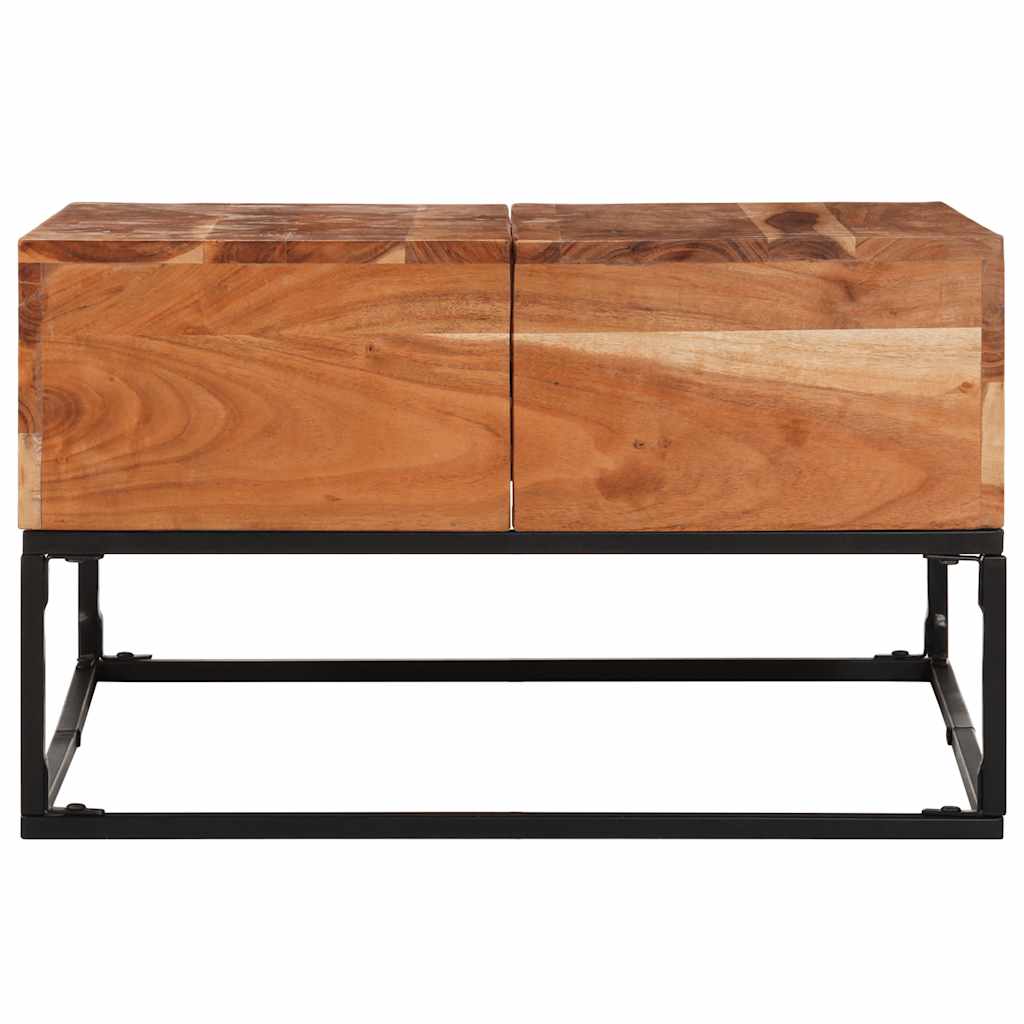 Stolić za kavu 68 x 68 x 41 cm od masivnog bagremovog drva