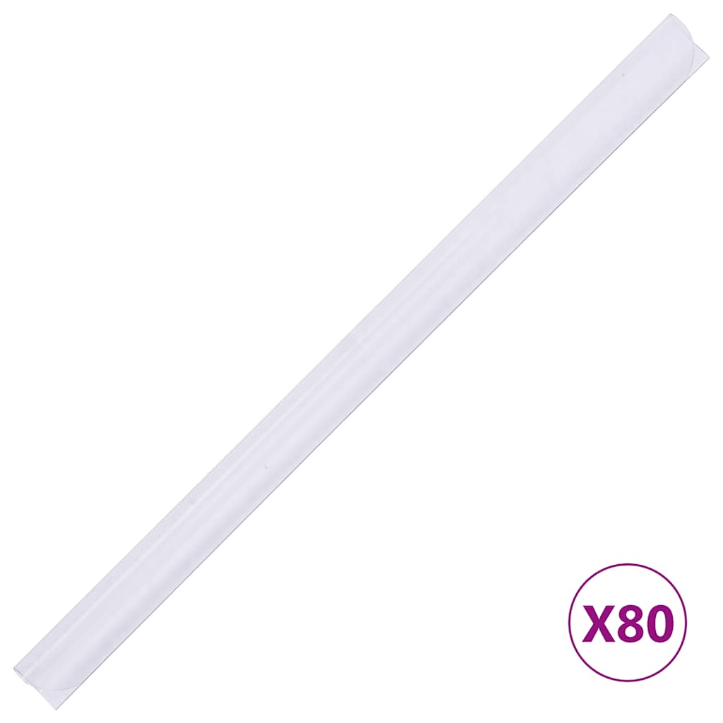 Vrtni zasloni za privatnost 4 kom PVC 35 x 0,19 m bijeli