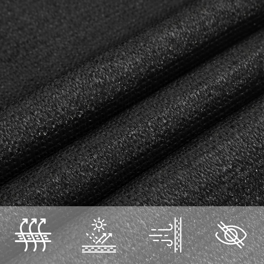 Jedro za zaštitu od sunca 160 g/m² terakota 6 x 8 m HDPE