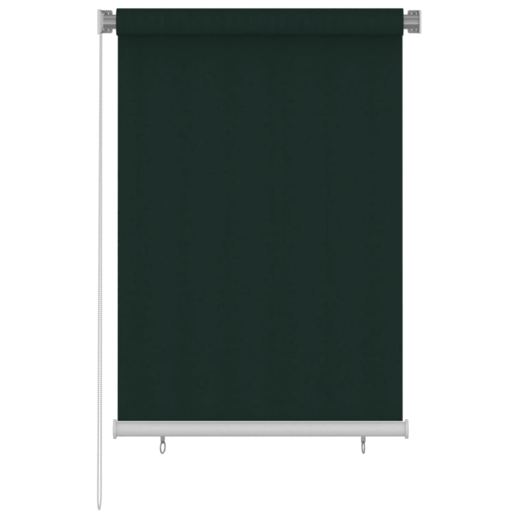 Vanjska roleta za zamračivanje 100 x 140 cm tamnozelena HDPE