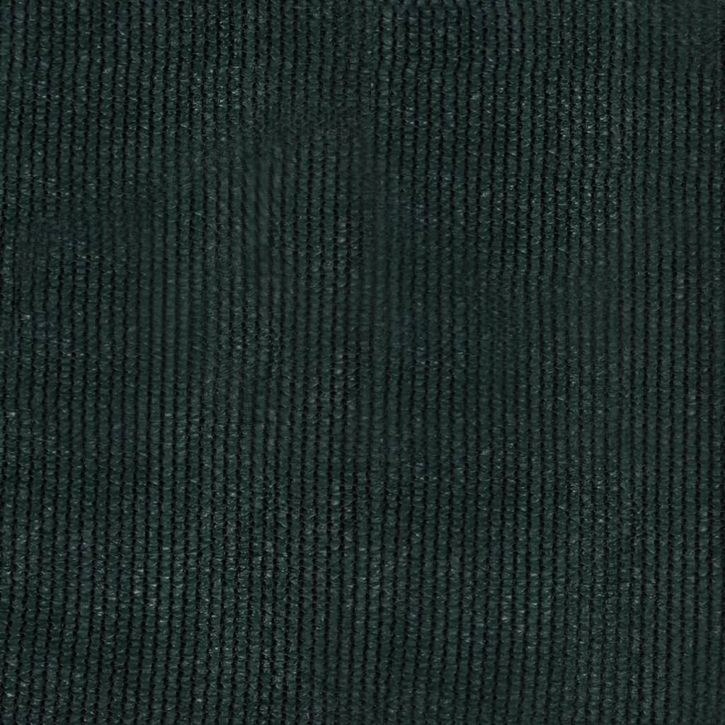 Vanjska roleta za zamračivanje 180 x 140 cm tamnozelena HDPE