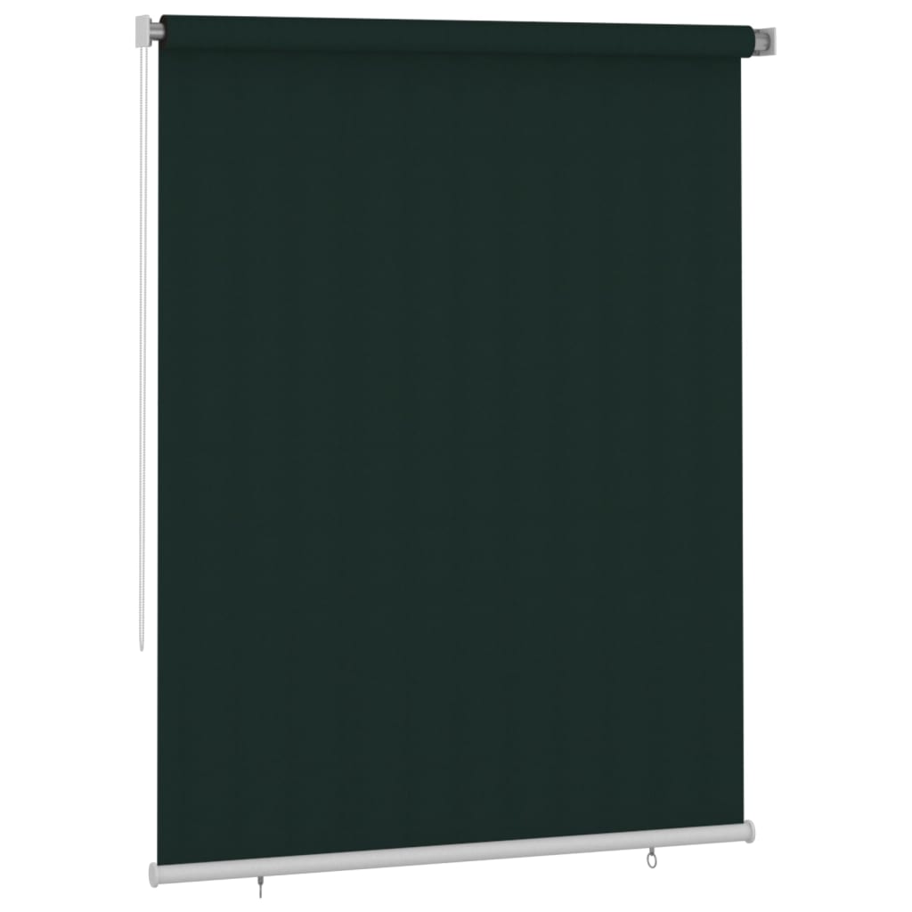 Vanjska roleta za zamračivanje 180 x 230 cm tamnozelena HDPE