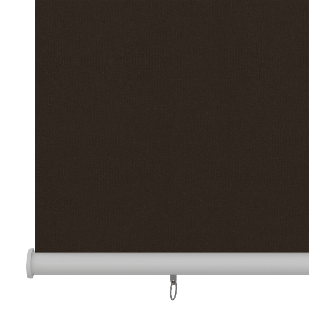 Vanjska roleta za zamračivanje 200 x 140 cm smeđa HDPE