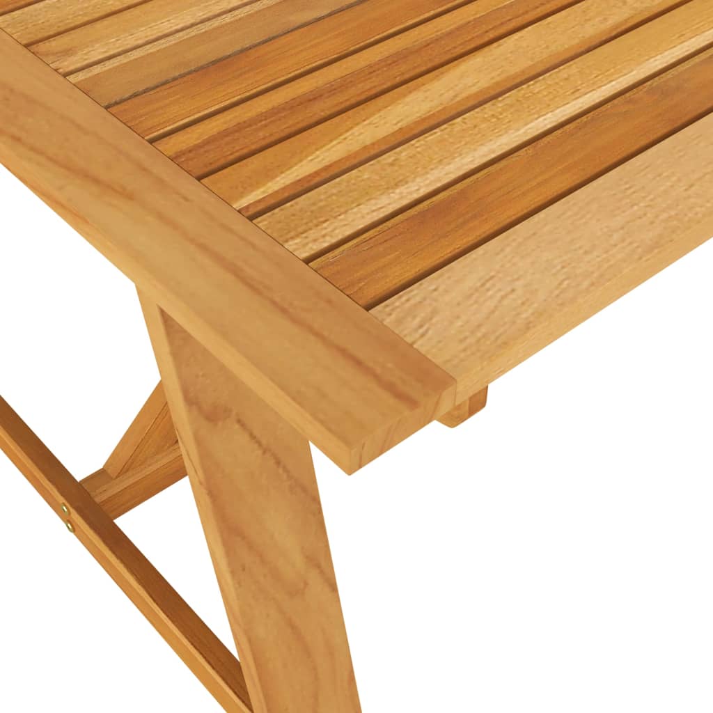 Vrtni blagovaonski stol 206x100x74 cm od masivnog drva bagrema