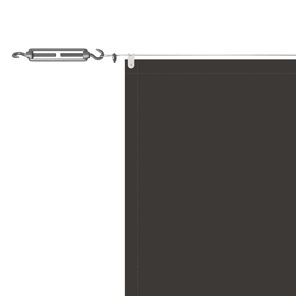 Okomita tenda antracit 60 x 800 cm od tkanine Oxford