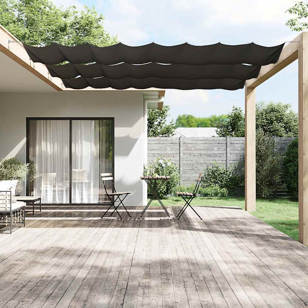 Okomita tenda antracit 60 x 800 cm od tkanine Oxford