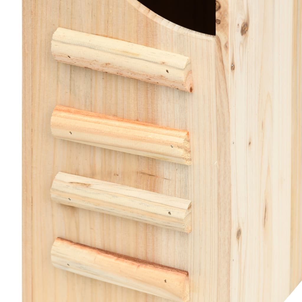 Kućica za šišmiše od masivnog jelovog drva 30x20x38 cm