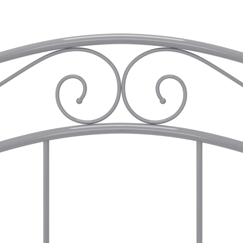 Okvir za krevet sivi metalni 120 x 200 cm