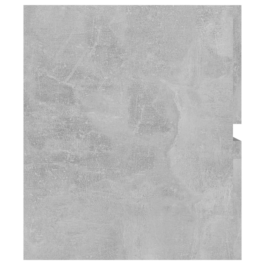 Ormarić za umivaonik boja betona 90x38,5x45cm konstruirano drvo