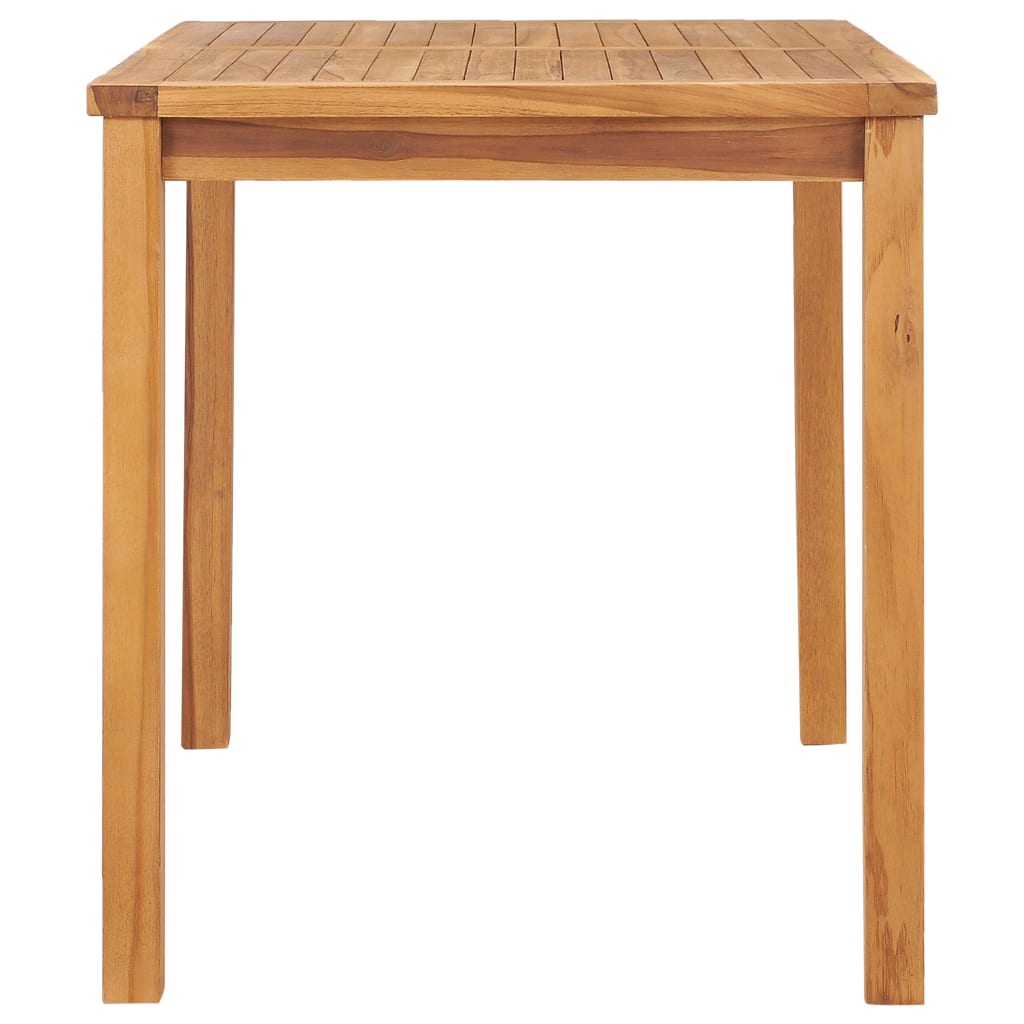 Vrtni blagovaonski set od 7 dijelova 120 x 70 cm masivno tikovino drvo