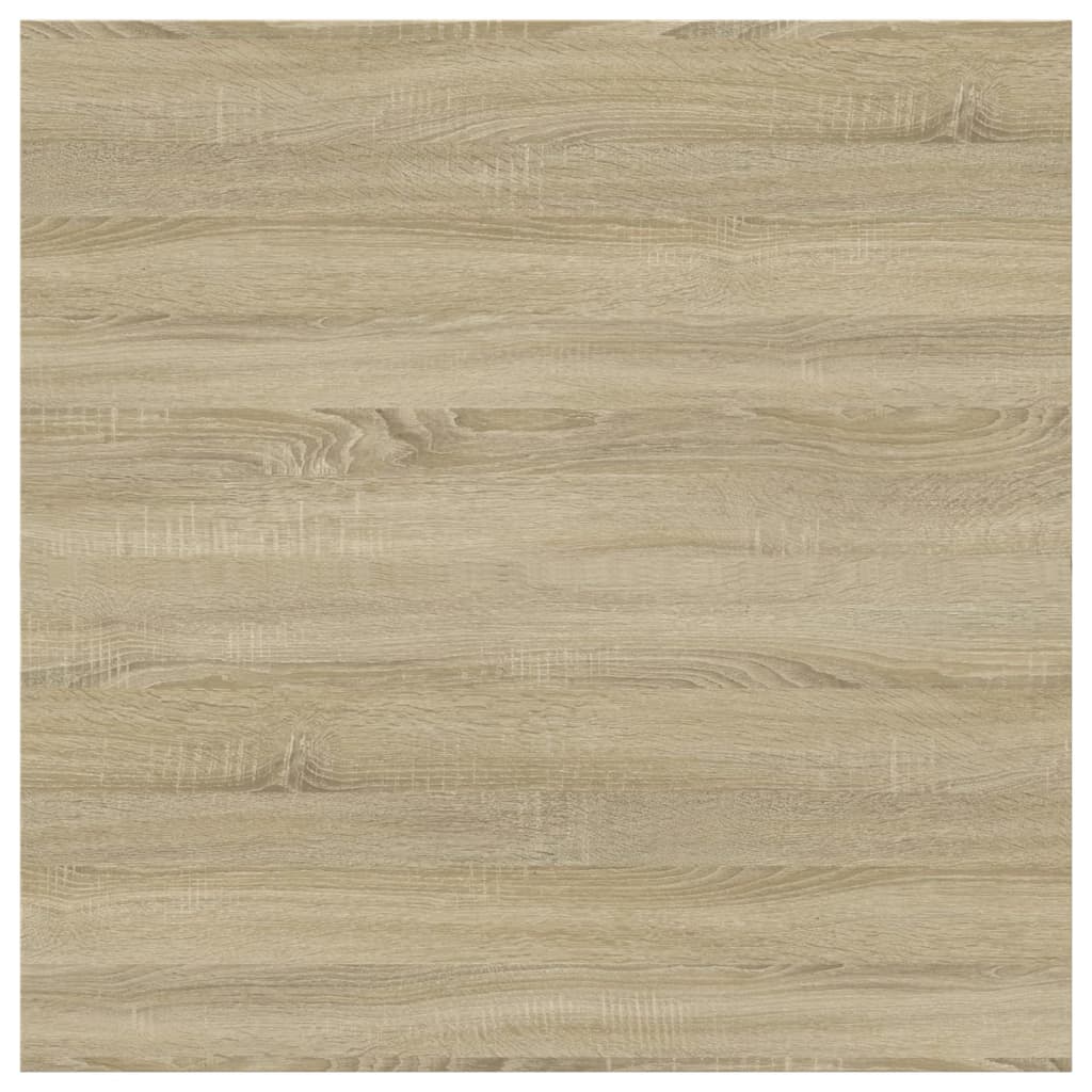 Police za knjige 4 kom boja hrasta sonome 40x40x1,5 cm iverica