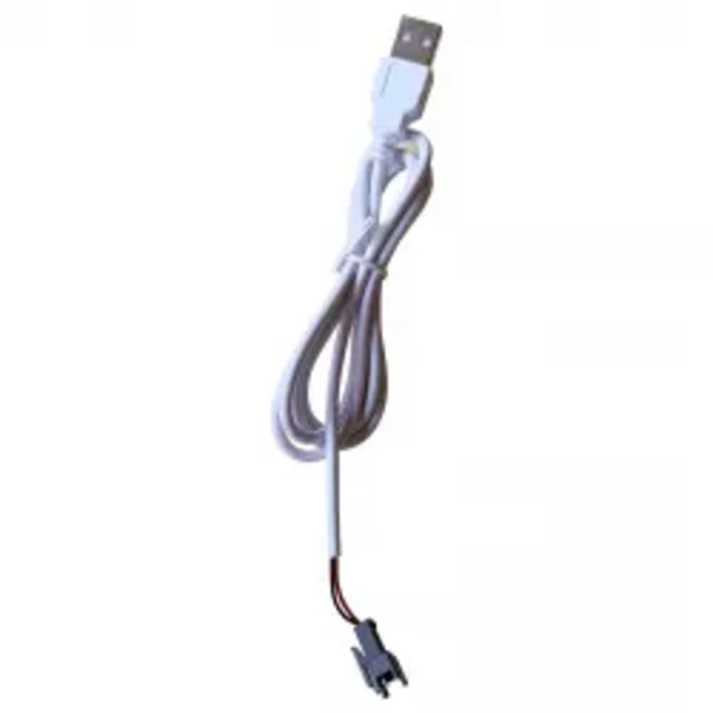 LED kupaonski ormarić s ogledalom sjajni bijeli 50 x 13 x 70 cm