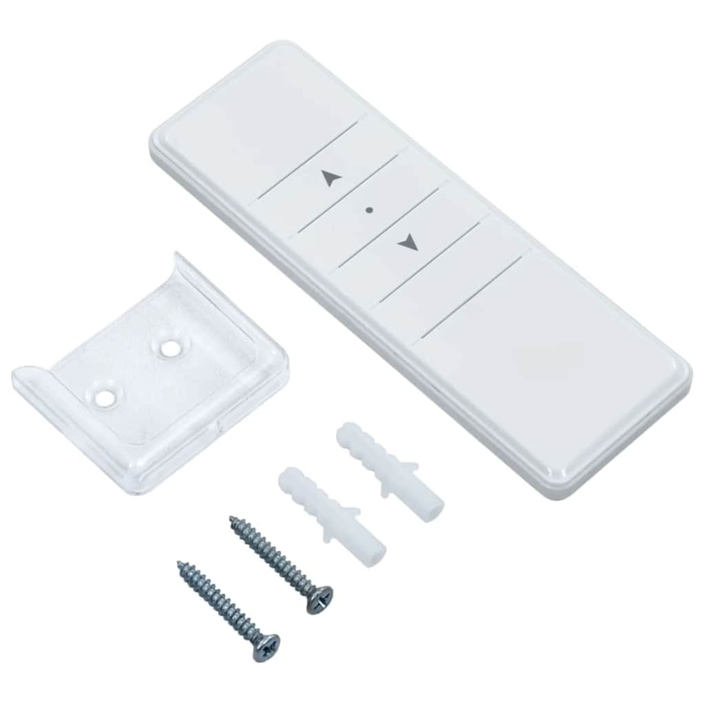 Automatska tenda sa senzorom LED 450 x 350 cm žuto-bijela