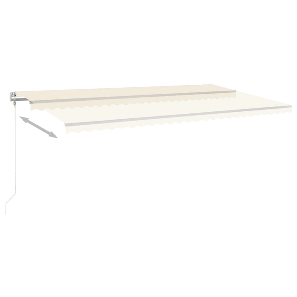 Tenda na automatsko uvlačenje 600x350 cm krem