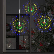 Božićna svjetla izgled vatrometa 10 kom višebojna 20cm 1400 LED