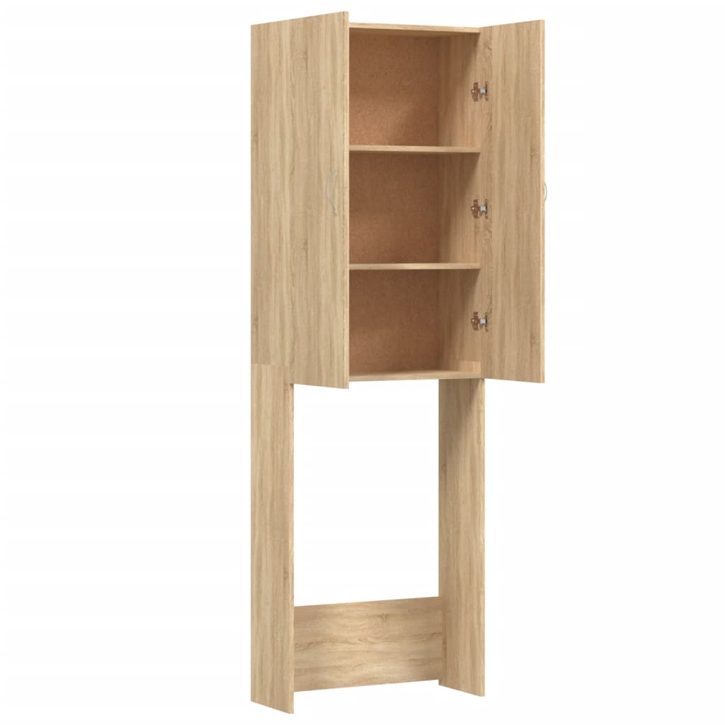 Ormarić za perilicu rublja boja hrasta sonome 64x25,5x190 cm