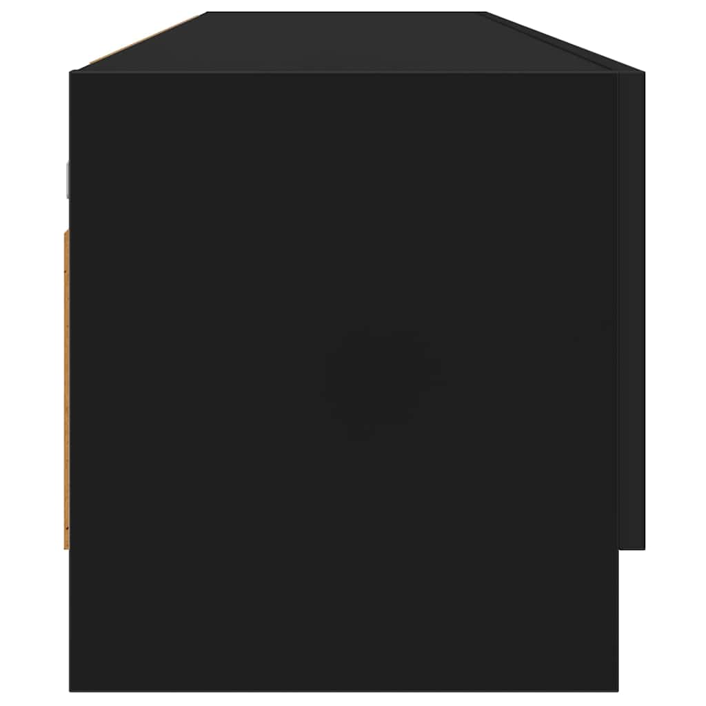 Ormar crni 70 x 32,5 x 35 cm konstruirano drvo