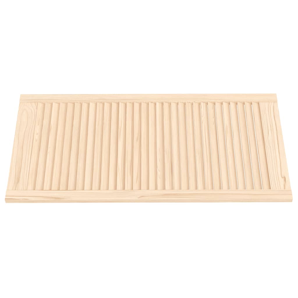 Vrata za ormarić rešetkasti dizajn 2 kom 99,3x49,4 cm borovina