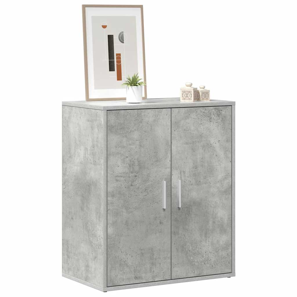 Ormarić za cipele boja betona 60 x 35 x 70 cm konstruirano drvo