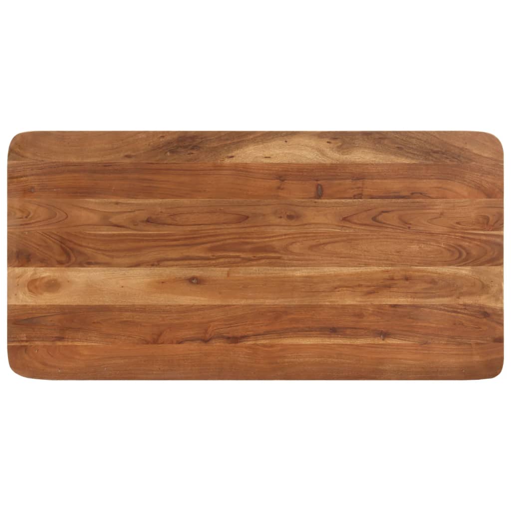 Barski stol od drva bagrema s premazom boje meda 110x55x106 cm
