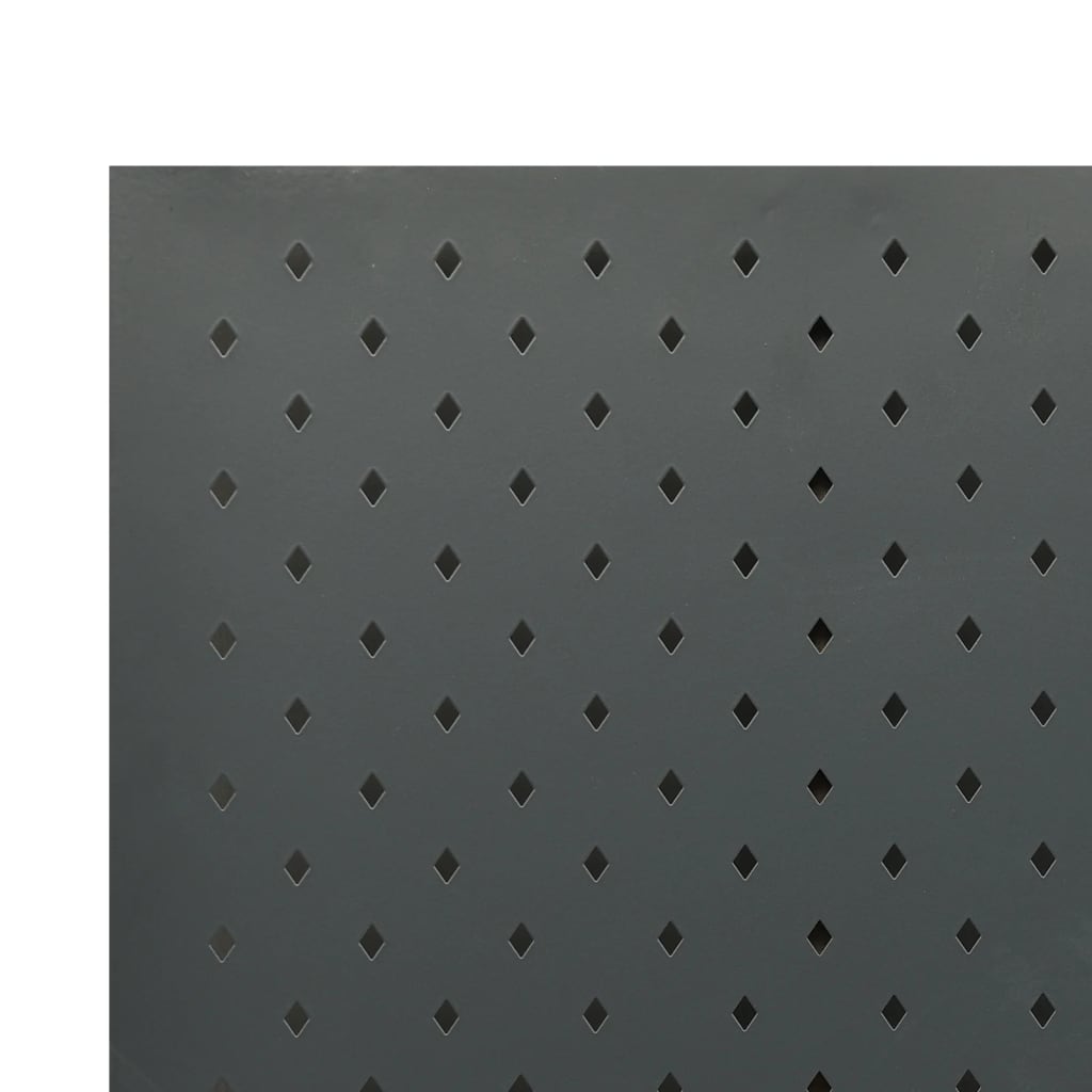 Sobne pregrade s 4 panela 2 kom antracit 160 x 180 cm čelične
