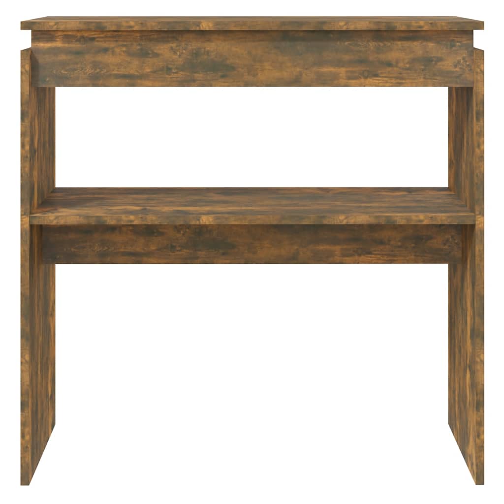 Konzolni stol boja hrasta 80 x 30 x 80 cm od konstruiranog drva