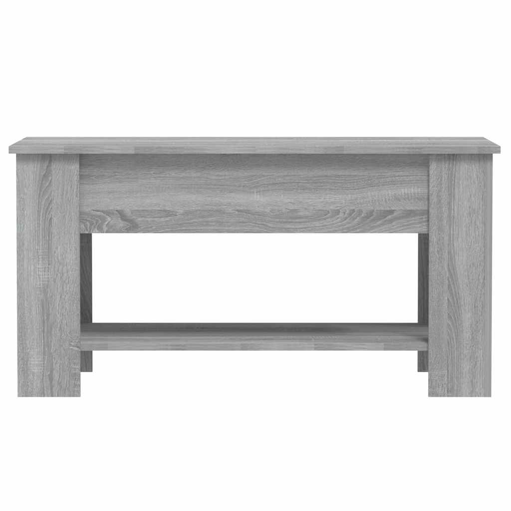 Stolić za kavu boja hrasta 101 x 49 x 52 cm konstruirano drvo