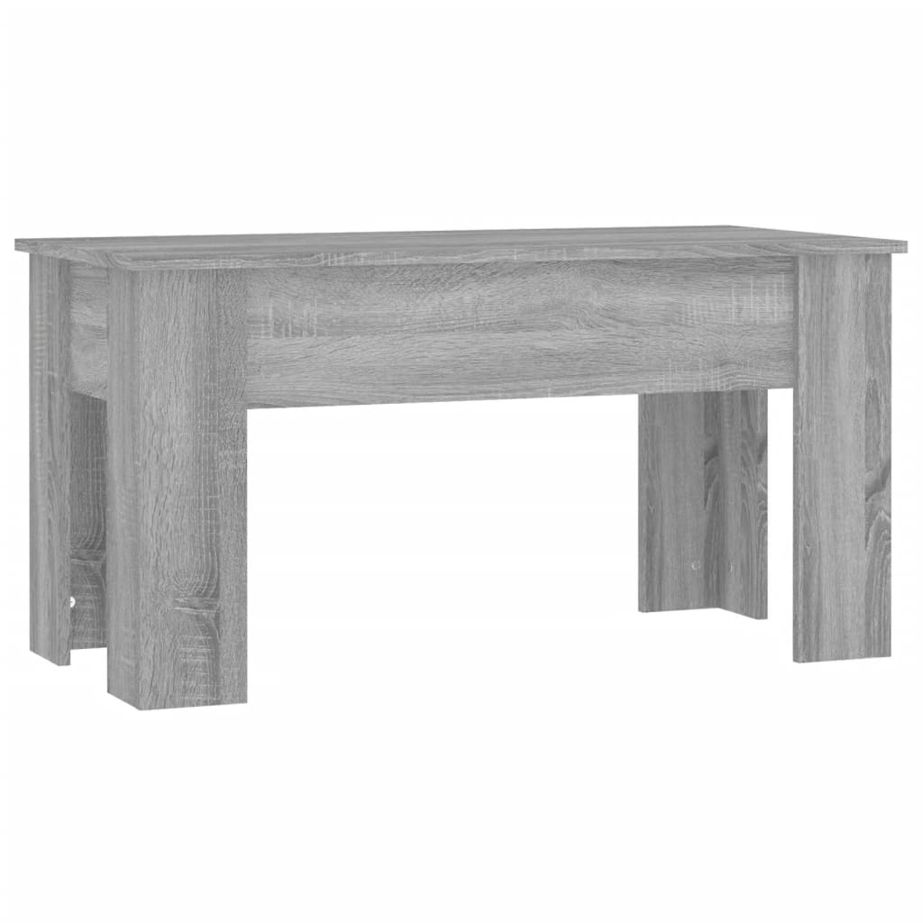 Stolić za kavu boja hrasta 101 x 49 x 52 cm konstruirano drvo