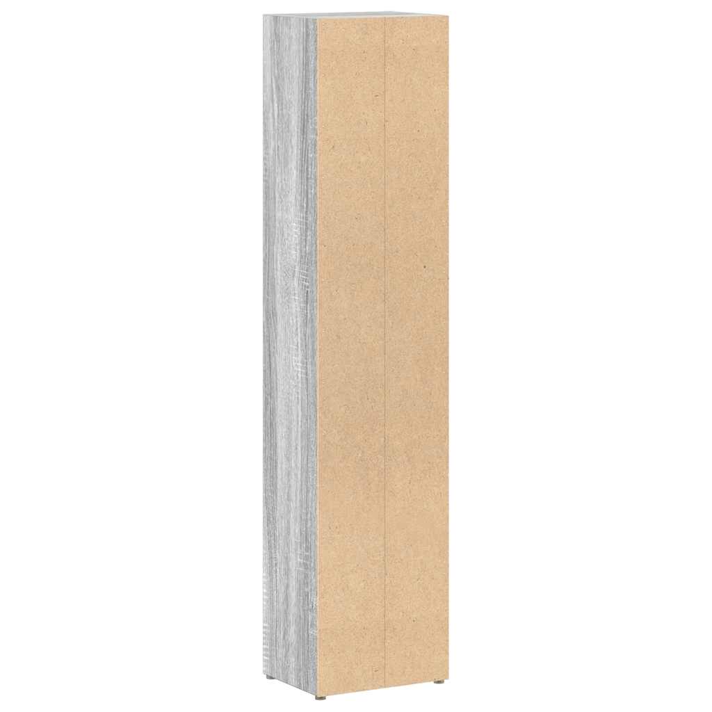 Ormarići za CD-ove 2 kom boja hrasta 21 x 16 x 93,5 cm drveni