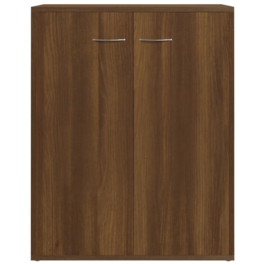 Komoda boja smeđeg hrasta 60 x 30 x 75 cm od konstruiranog drva